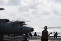 E-2C Hawkeye Preparing for Launch