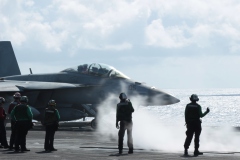 F/A-18F Preparing for Launch