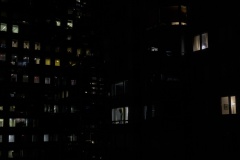 Apartment Windows at Night