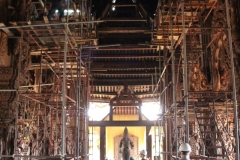 Scaffolding at The Sanctuary of Truth